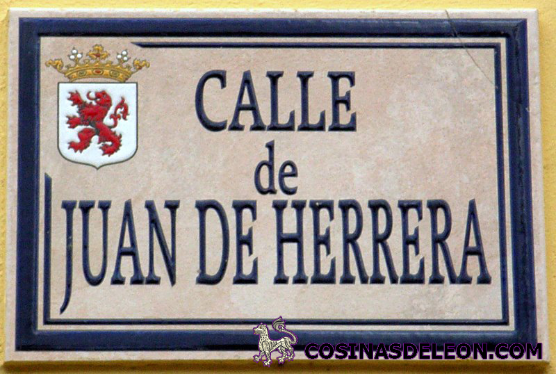 Juan de Herrera placa