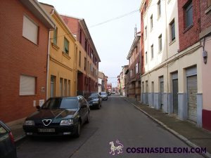 Calle Blasco Ibañez en León