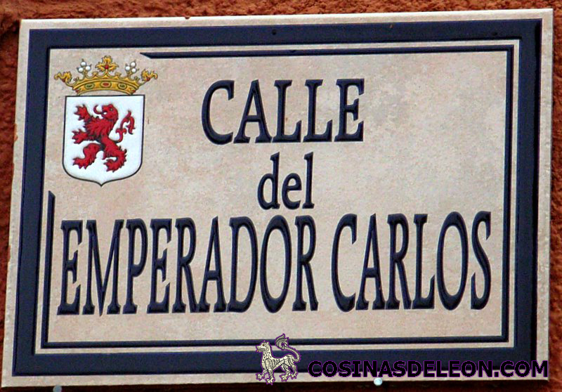 Emperador Carlos placa