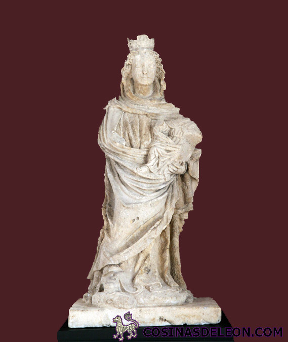 Virgen blanca de Santa Marina